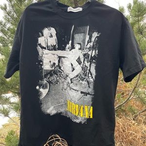 Black Nirvana T shirt